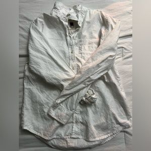 white casual button up